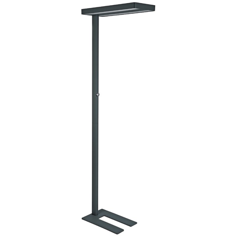 MAUL Lampadaire LED MAULjaval, gradable, noir, 80W