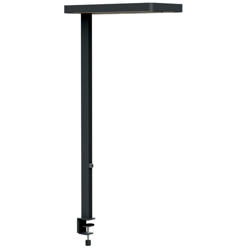 MAUL Lampe de bureau LED MAULjuvis sensor, argent, avec pince