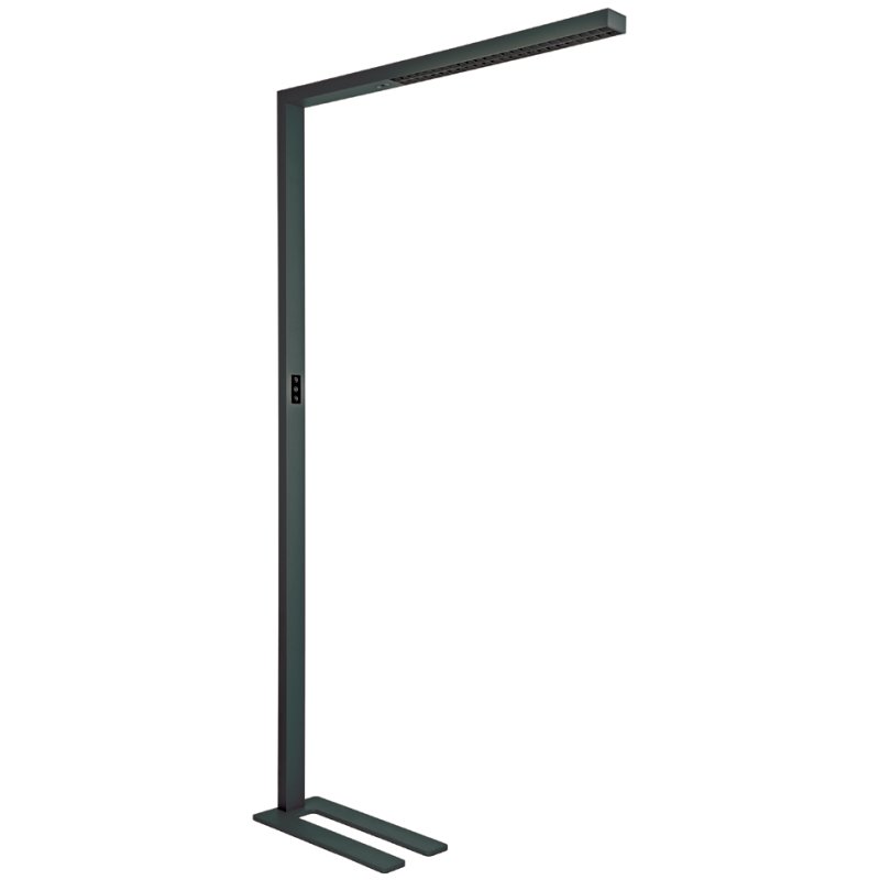 MAUL Lampadaire LED MAULsirius, avec capteur, gradable, blanc, 81W