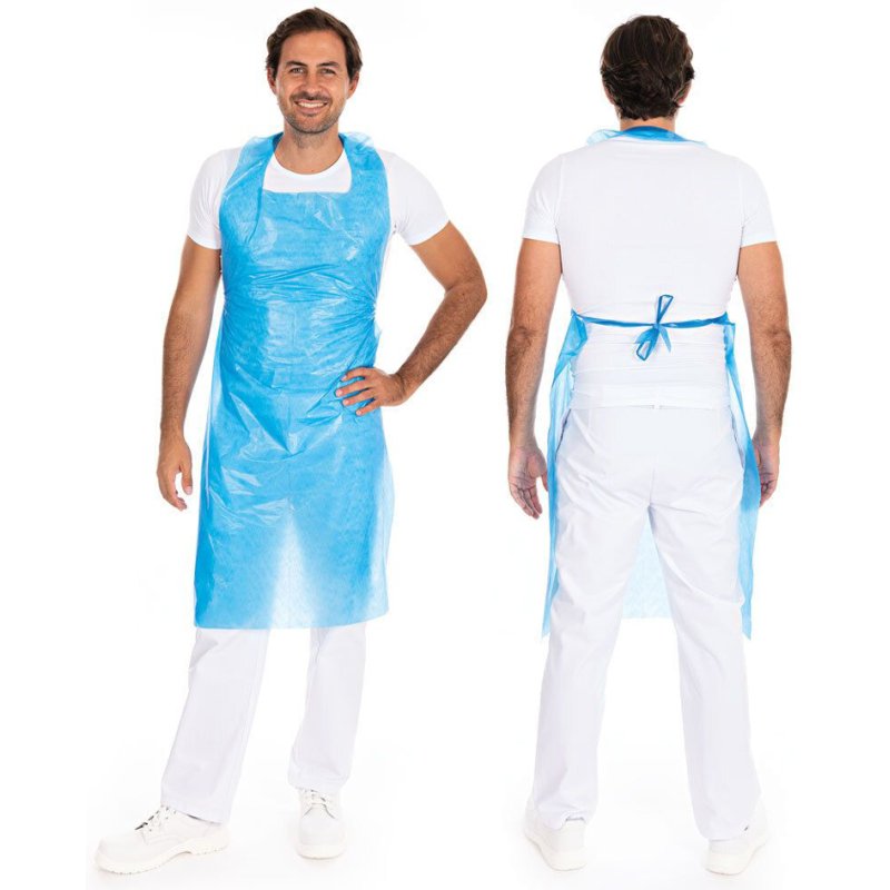 HYGONORM wegwerpschorten LDPE, gehamerd, wit, 100 stuks