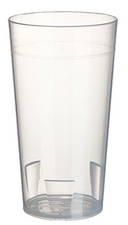STARPAK drinkbekers kunststof PP, 0,2 l, doorschijnend, 10 stuks