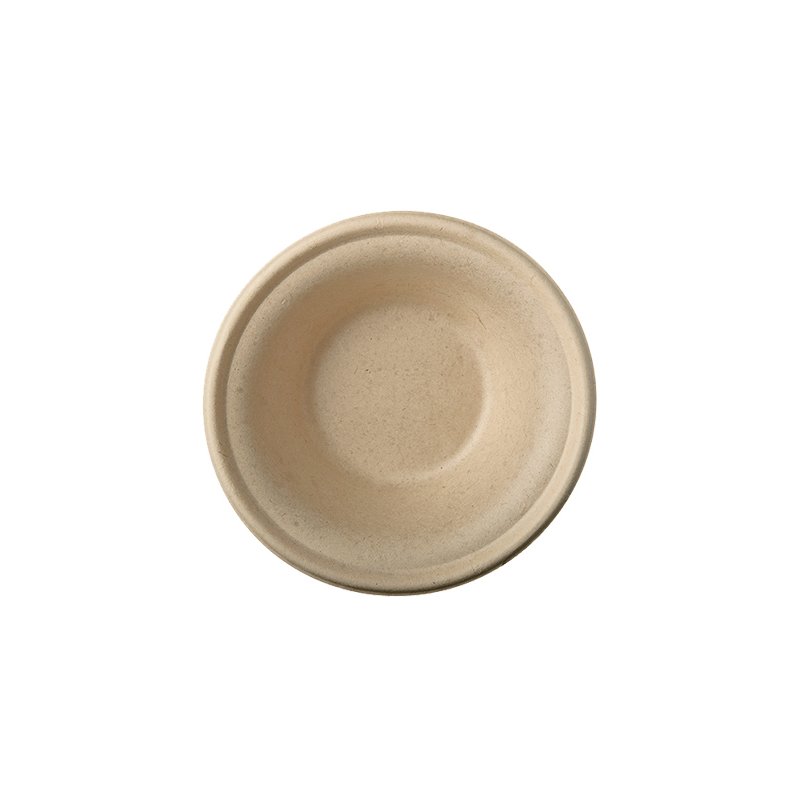 PAPSTAR bol en canne à sucre rond, 380 ml, naturel, 50 pièces