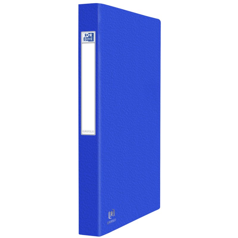Oxford EUROFOLIO+ ring binder A4, blue, 2-ring, 35 mm