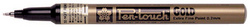 SAKURA permanente stift Pen-Touch Extra Fijn, goud, 0,7 mm
