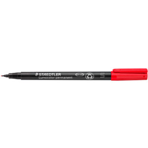 STAEDTLER Lumocolor permanente marker 313S, navulbaar, blauw, 0,4 mm