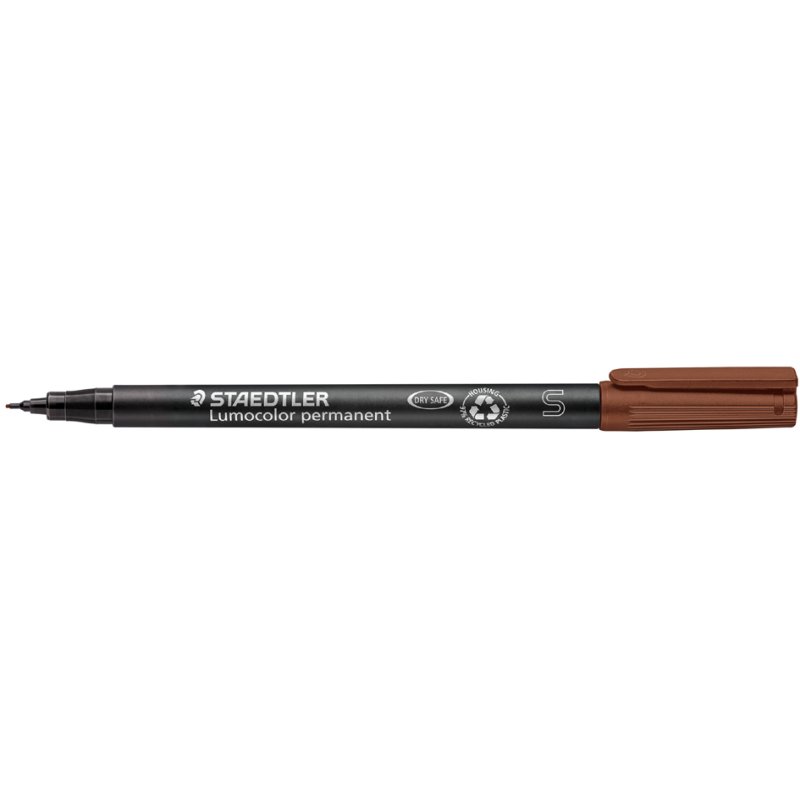 STAEDTLER Lumocolor permanente marker 313S, groen, navulbaar, 0,4 mm