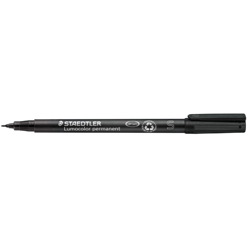 STAEDTLER Lumocolor permanente marker 313S, groen, navulbaar, 0,4 mm