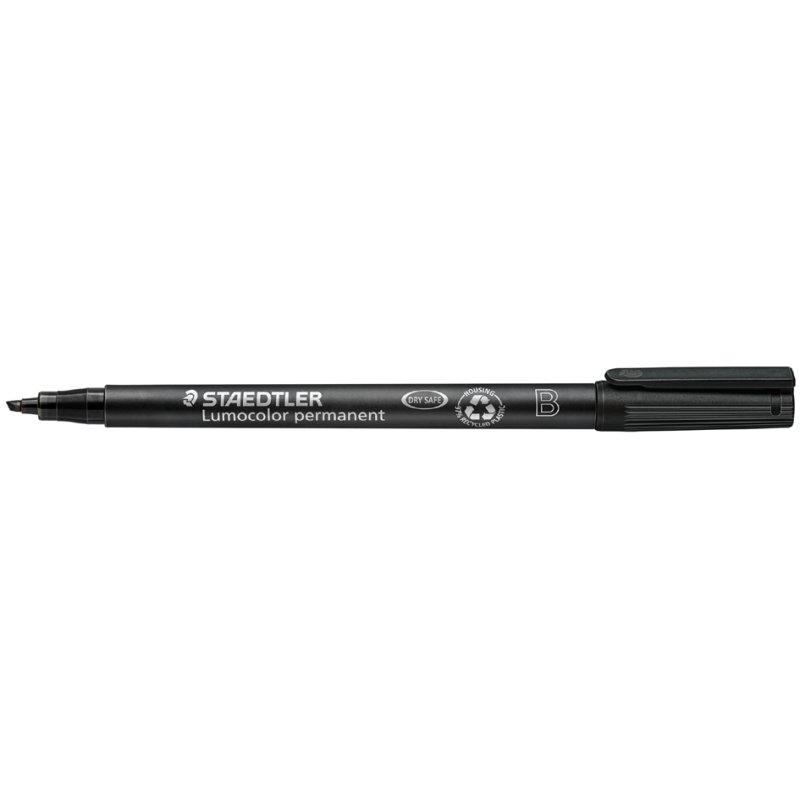 STAEDTLER Lumocolor permanente marker, navulbaar, groen, 1,0-2,5 mm