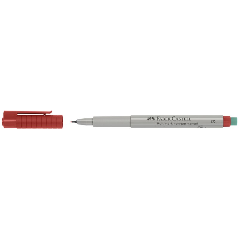 Faber-Castell OHP-CD-PLUS marqueur, non-permanent, bleu, 0,4 mm