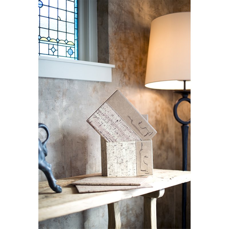 Securit carte des vins DESIGN CORK, A4, design liège, 10 pièces