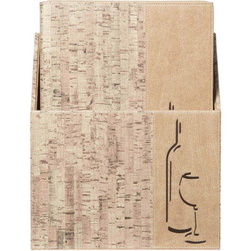 Securit carte des vins DESIGN CORK, A4, design liège, 10 pièces
