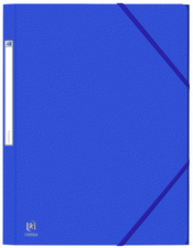 Oxford elastomap EUROFOLIO+, A4, blauw, karton 425 g/m²
