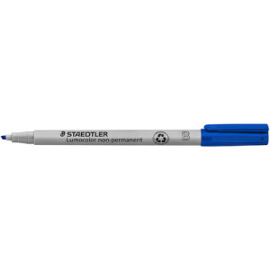 STAEDTLER Lumocolor whiteboard marker, navulbaar, blauw, 1,0-2,5 mm