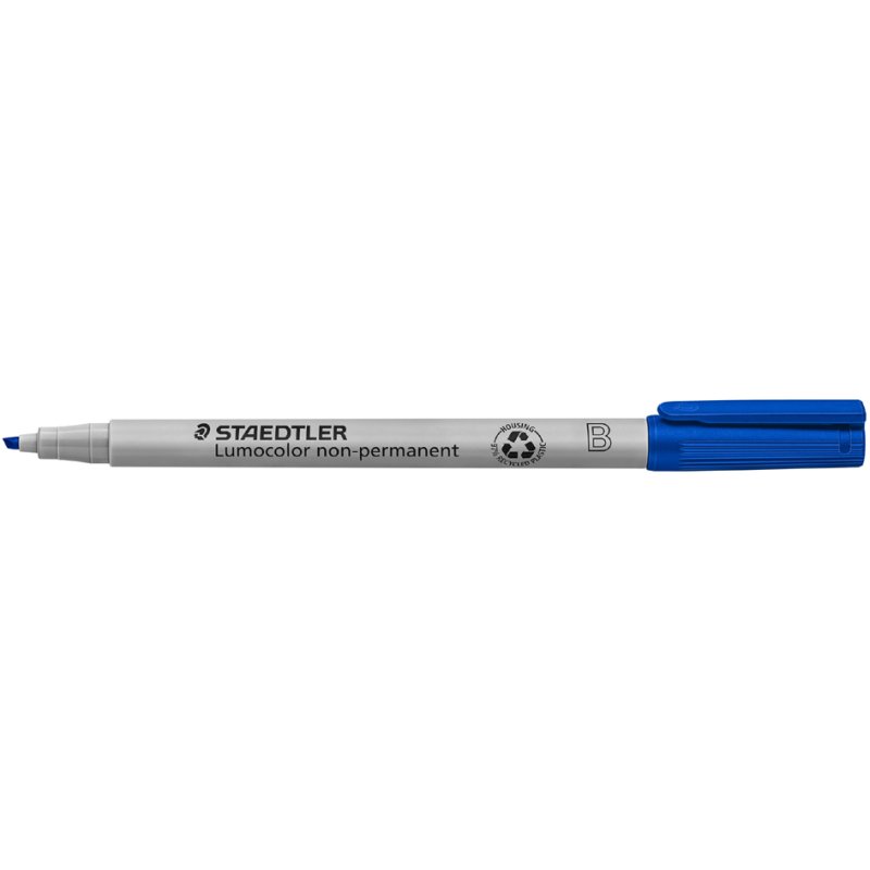 STAEDTLER Lumocolor whiteboard marker, navulbaar, blauw, 1,0-2,5 mm