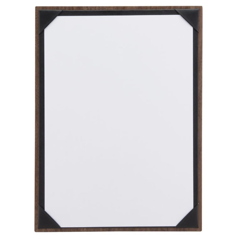 Securit porte-menu WALNUT Album, A4, noyer