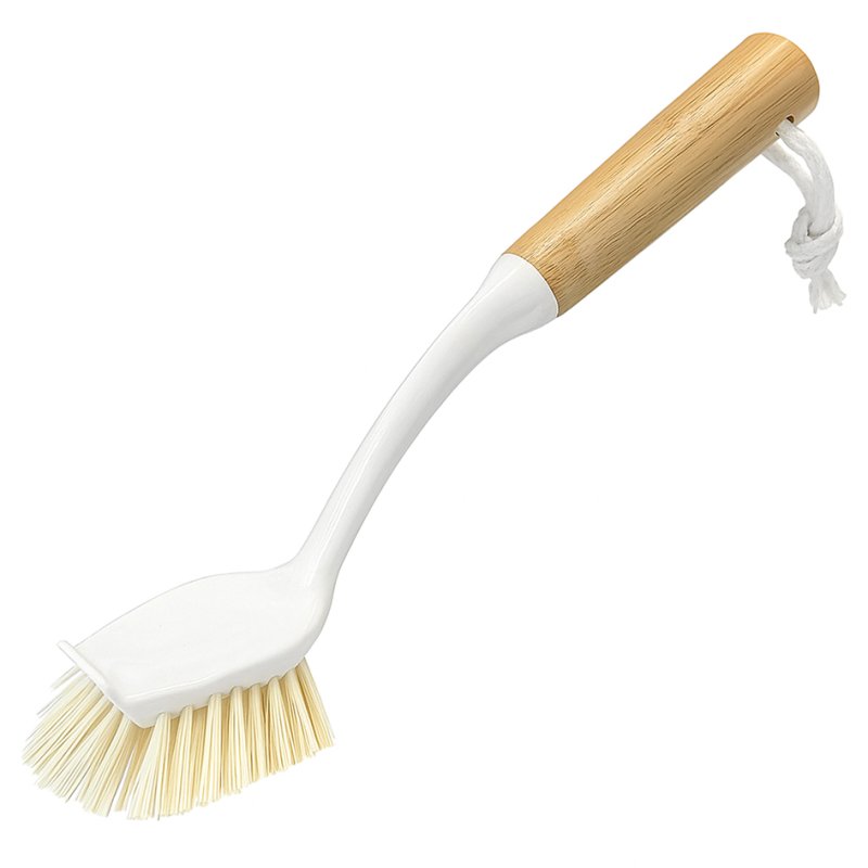 Peggy Perfect brosse à vaisselle, manche bambou, noir/naturel, 280 mm