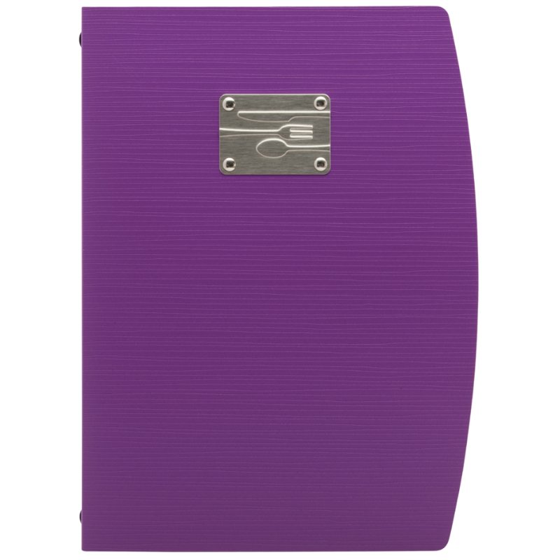 Securit menumap Rio Besteck, A4, rouge, plastique