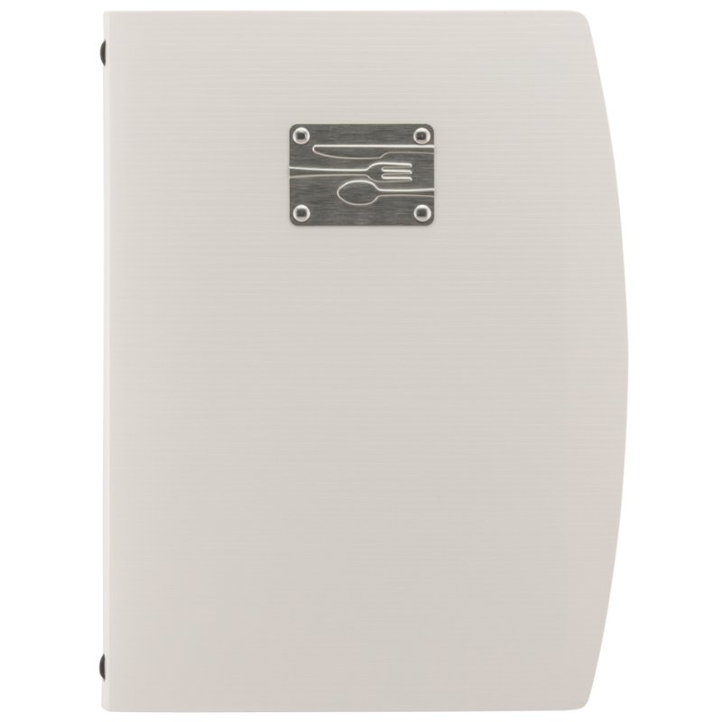 Securit menumap Rio Besteck, A4, rouge, plastique
