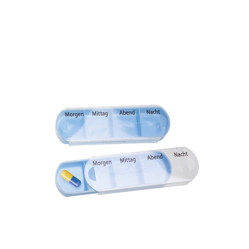 Lifemed boîte à pilules 7 jours, plastique, blanc/bleu
