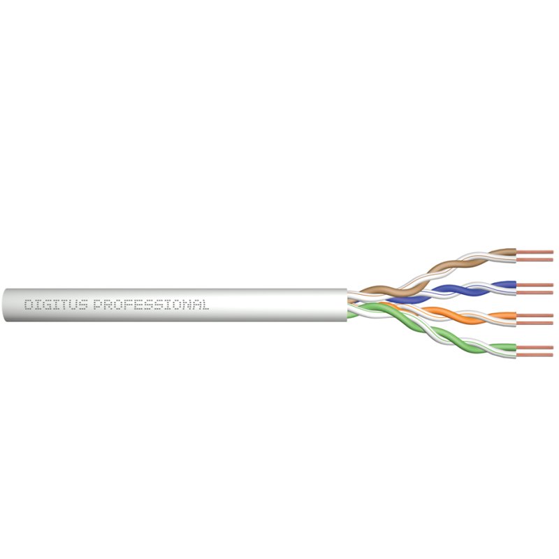 DIGITUS network cable UTP, AWG 23/1, Class Eca