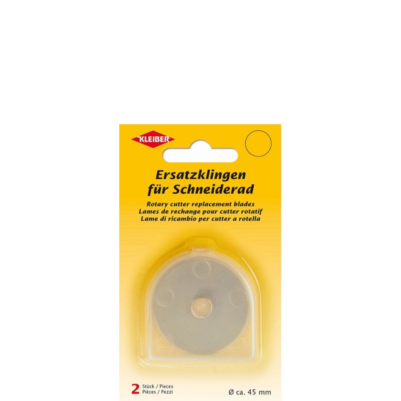 KLEIBER rotary blade, extra sharp cutting edge, black/red