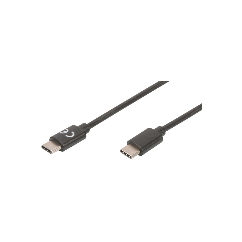 DIGITUS Câble USB 3.0 USB-C vers USB-C, noir, 3 mètres