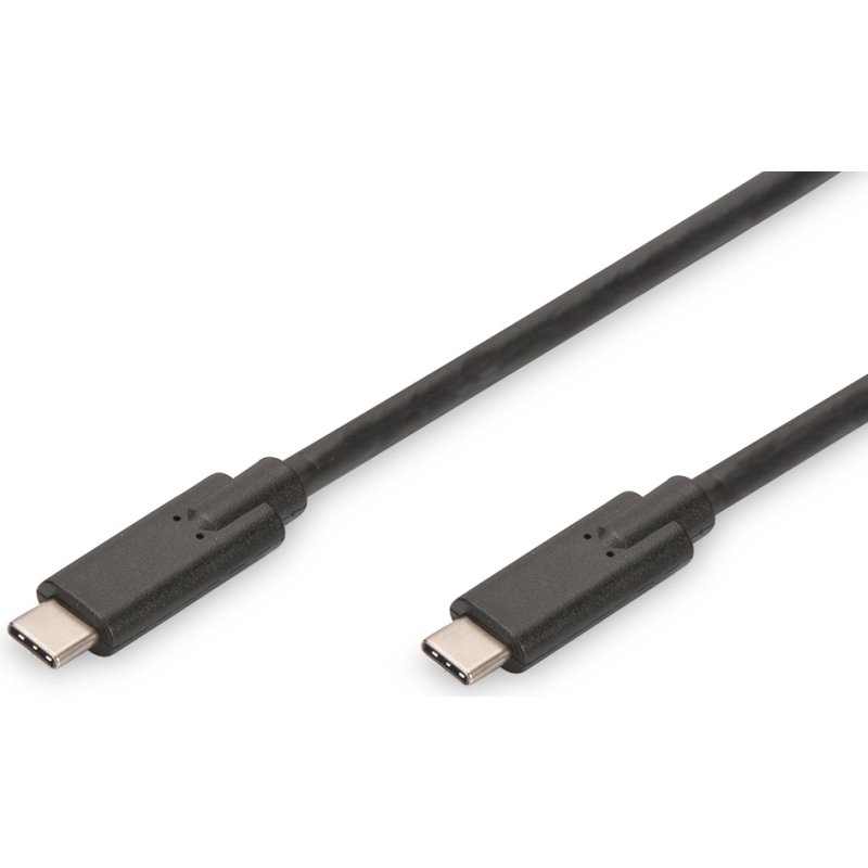 DIGITUS Câble USB 3.1 USB-C vers USB-C, 1,0 m, noir