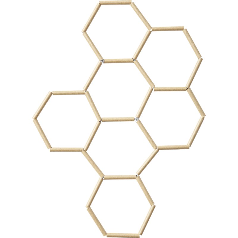 folia papieren rietjes, zwart, 200 mm, 25 stuks