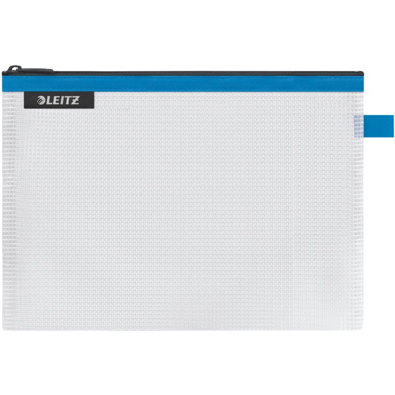 LEITZ WOW Traveller trousse zippée, grand, noir, imperméable