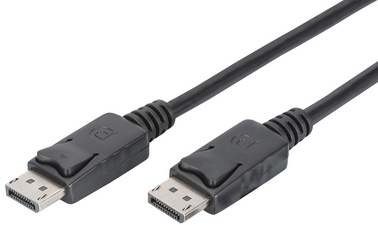 DIGITUS DisplayPort kabel DP naar DP, 15 meter, zwart