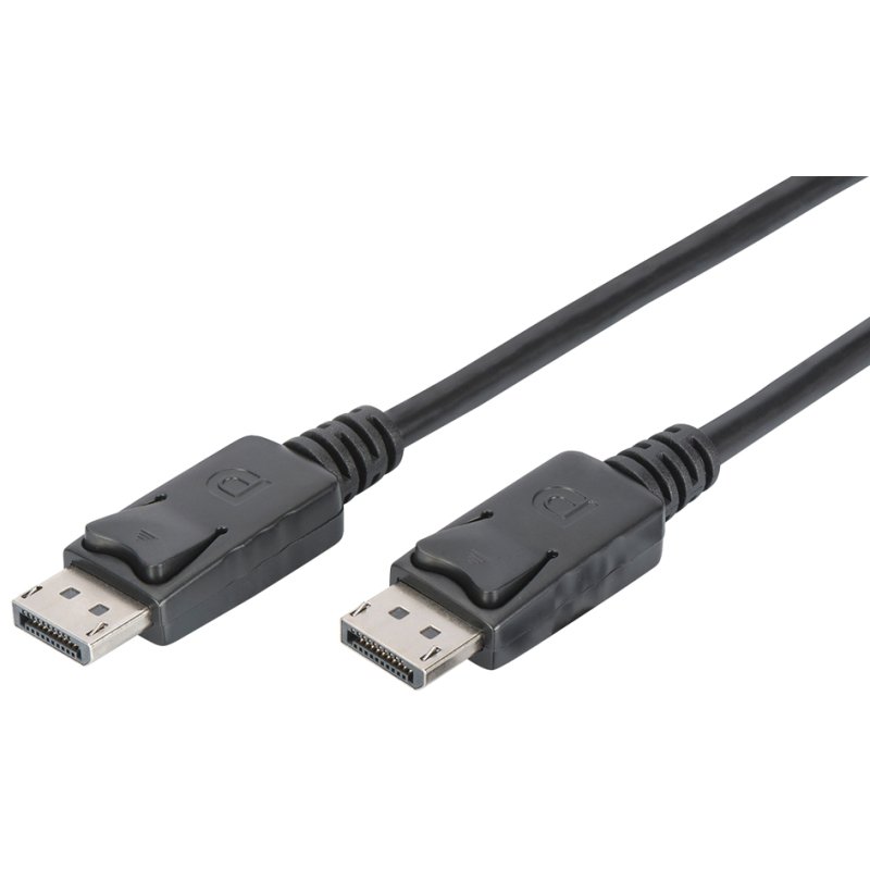 DIGITUS Câble DisplayPort 1.1a, DP vers DP, noir, 10 mètres