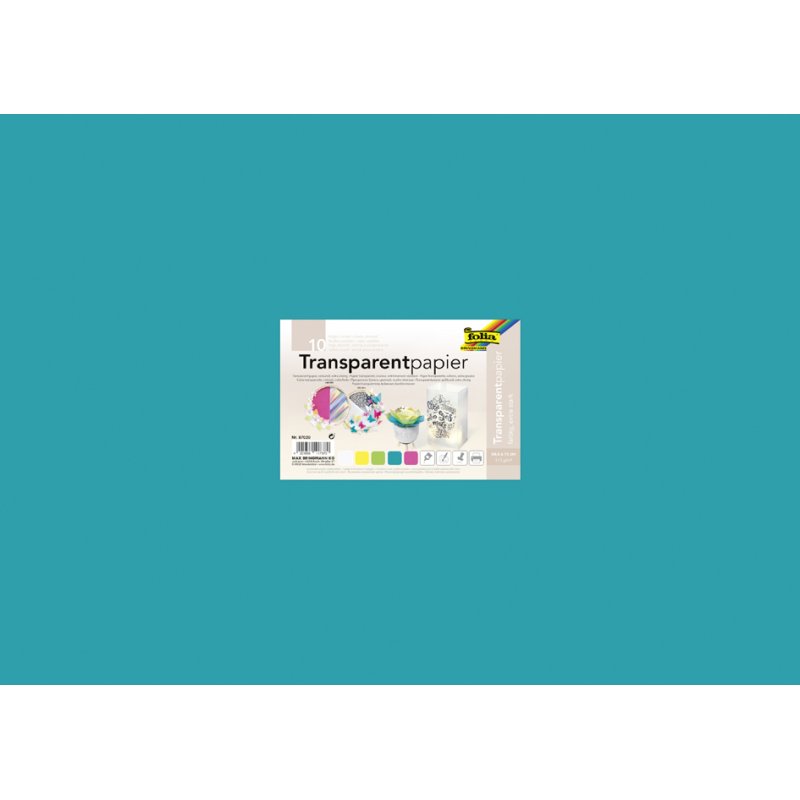 folia transparant papier Candy, 505×700 mm, 115 g/m², 10 vellen