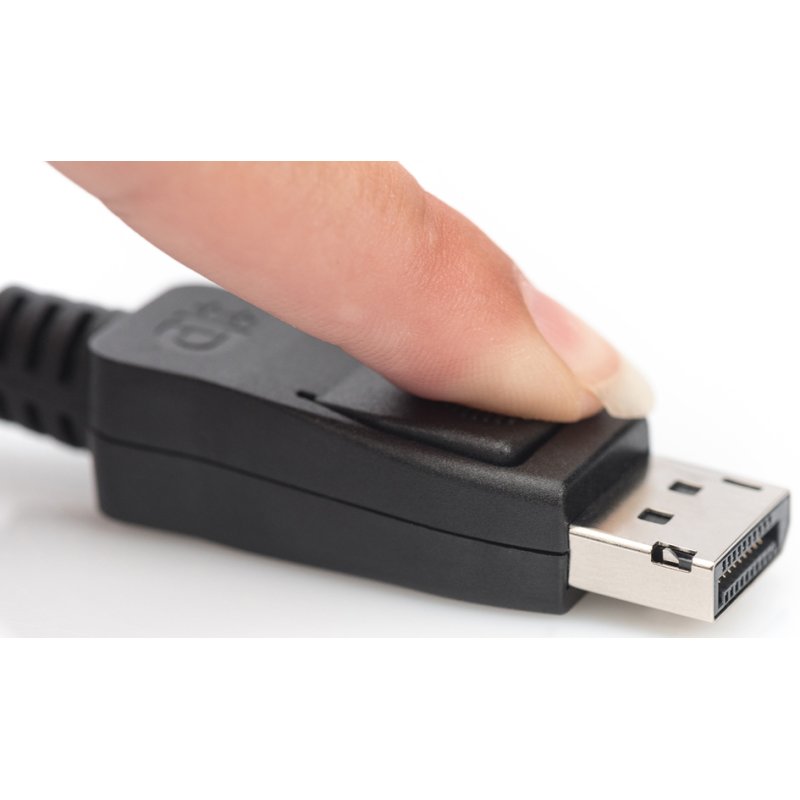 DIGITUS Câble de connexion DisplayPort 1.3/1.4, DP vers DP, Ultra HD 8K, 1,0 m