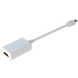 DIGITUS DisplayPort naar HDMI adapter kabel 0,15m wit