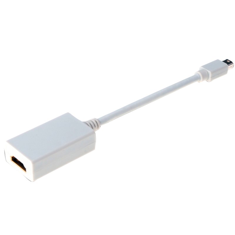 DIGITUS DisplayPort naar HDMI adapter kabel, wit, 0,15 m