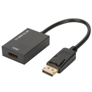 DIGITUS DisplayPort naar HDMI adapter 0,2m