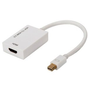 DIGITUS DisplayPort naar HDMI adapter, mini DP naar HDMI-A, 0,2 m