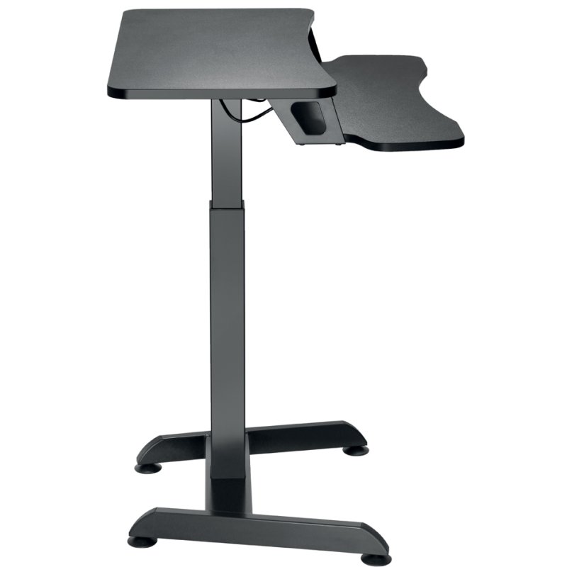 LogiLink electric sit-stand desk, anthracite, 80×62.7 cm, height 72-122 cm