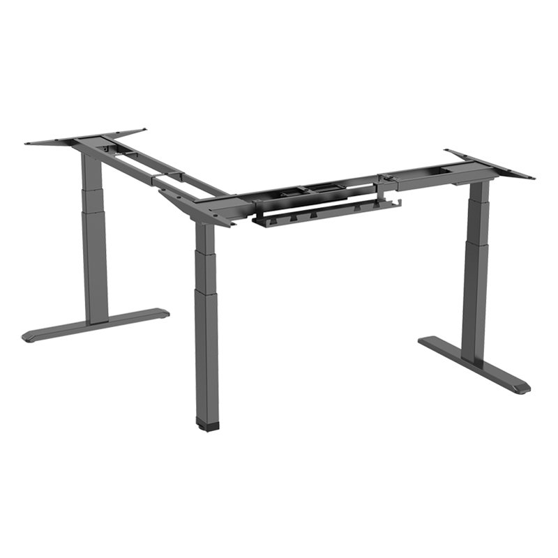 LogiLink piètement électrique en L, 620-1280 mm, noir