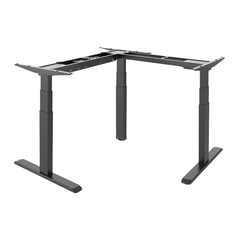 LogiLink piètement électrique en L, 620-1280 mm, noir