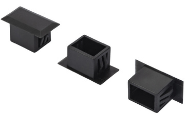 DIGITUS glasvezelafsluitdopjes SC Duplex, zwart, 100 stuks