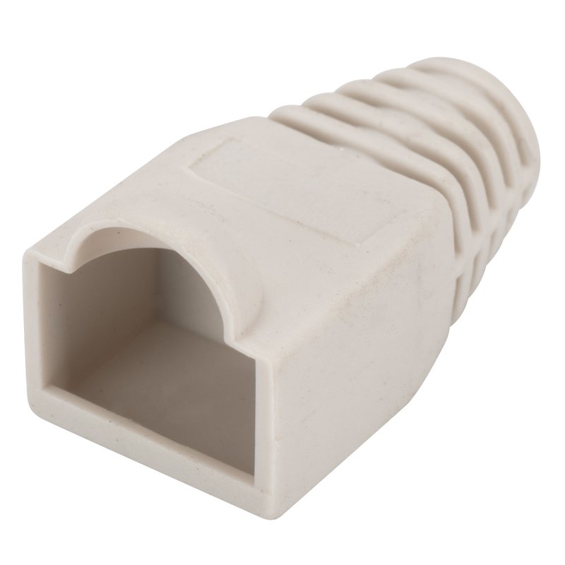 DIGITUS corner protection for RJ45 connectors, grey, 100 pieces
