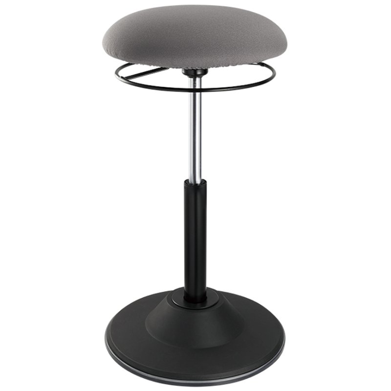 LogiLink height-adjustable stool, gas spring, black
