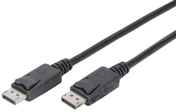 DIGITUS DisplayPort 1.2 kabel, zwart, 2 meter, Ultra HD 4K