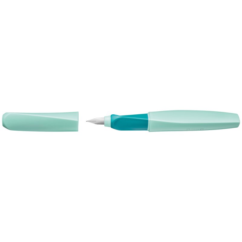 Pelikan Twist fountain pen, deep blue, F nib, ergonomic