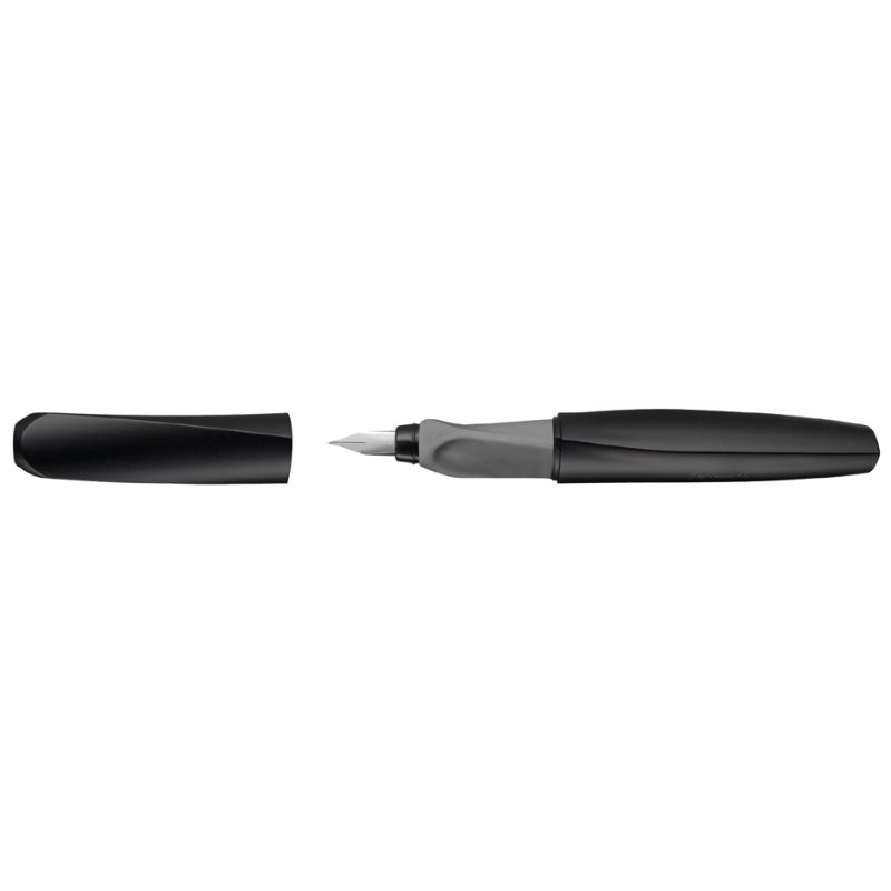Pelikan Twist fountain pen, deep blue, F nib, ergonomic