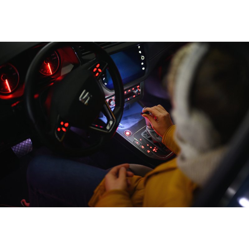 ANSMANN mini porte-clés lampe de poche, aluminium, argent, 8 lumens
