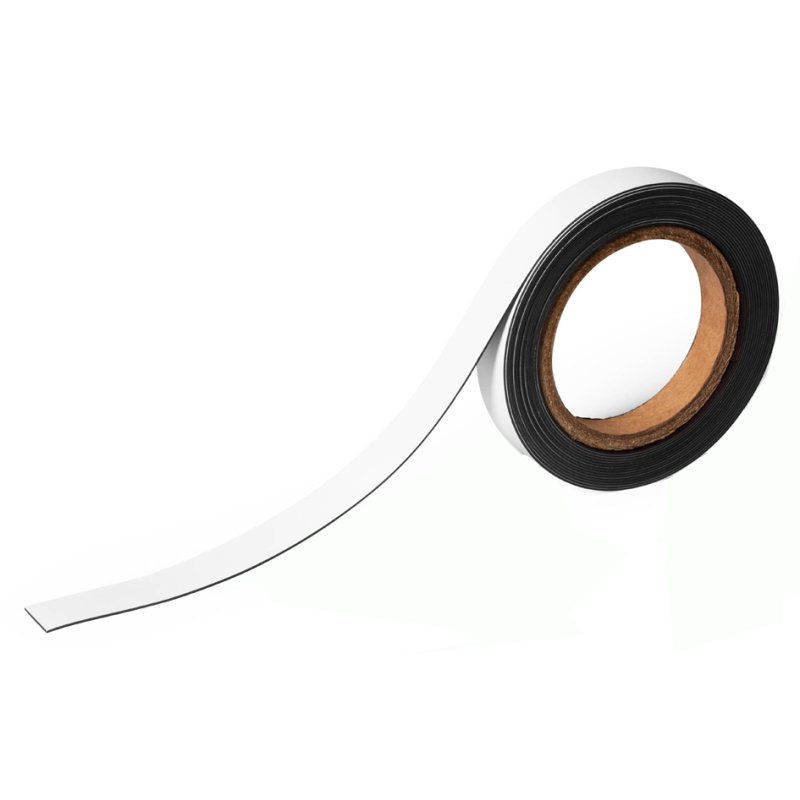 DURABLE bande de marquage magnétique, blanc, 30 mm × 5 m