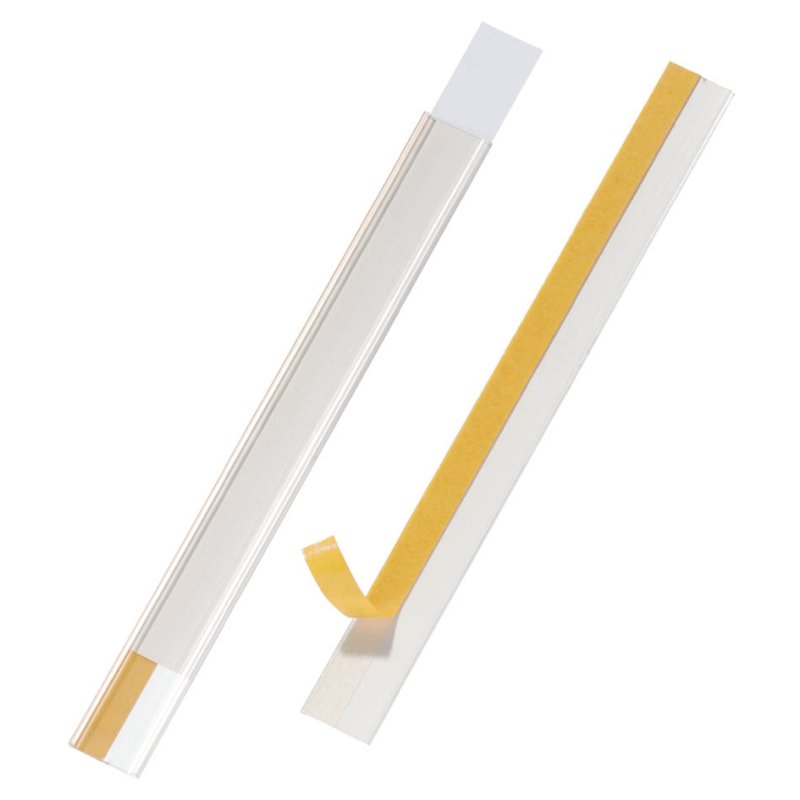DURABLE rails de scanner SCANFIX auto-adhésif, 200 × 40 mm, 50 pièces