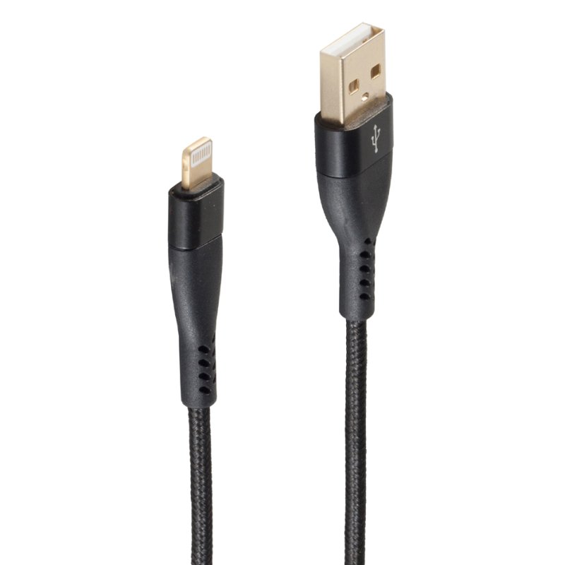 shiverpeaks PRO Serie II câble de données et de charge USB-A vers Lightning, 1,0 m, 480 Mbit/s